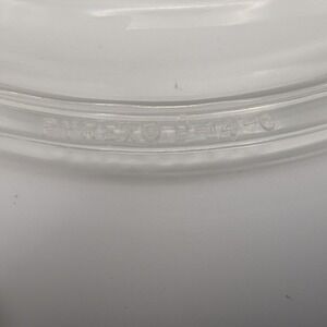 Vintage Pyrex P-14-C Glass Double Handle Lid Corningware 14 oz Grab It
